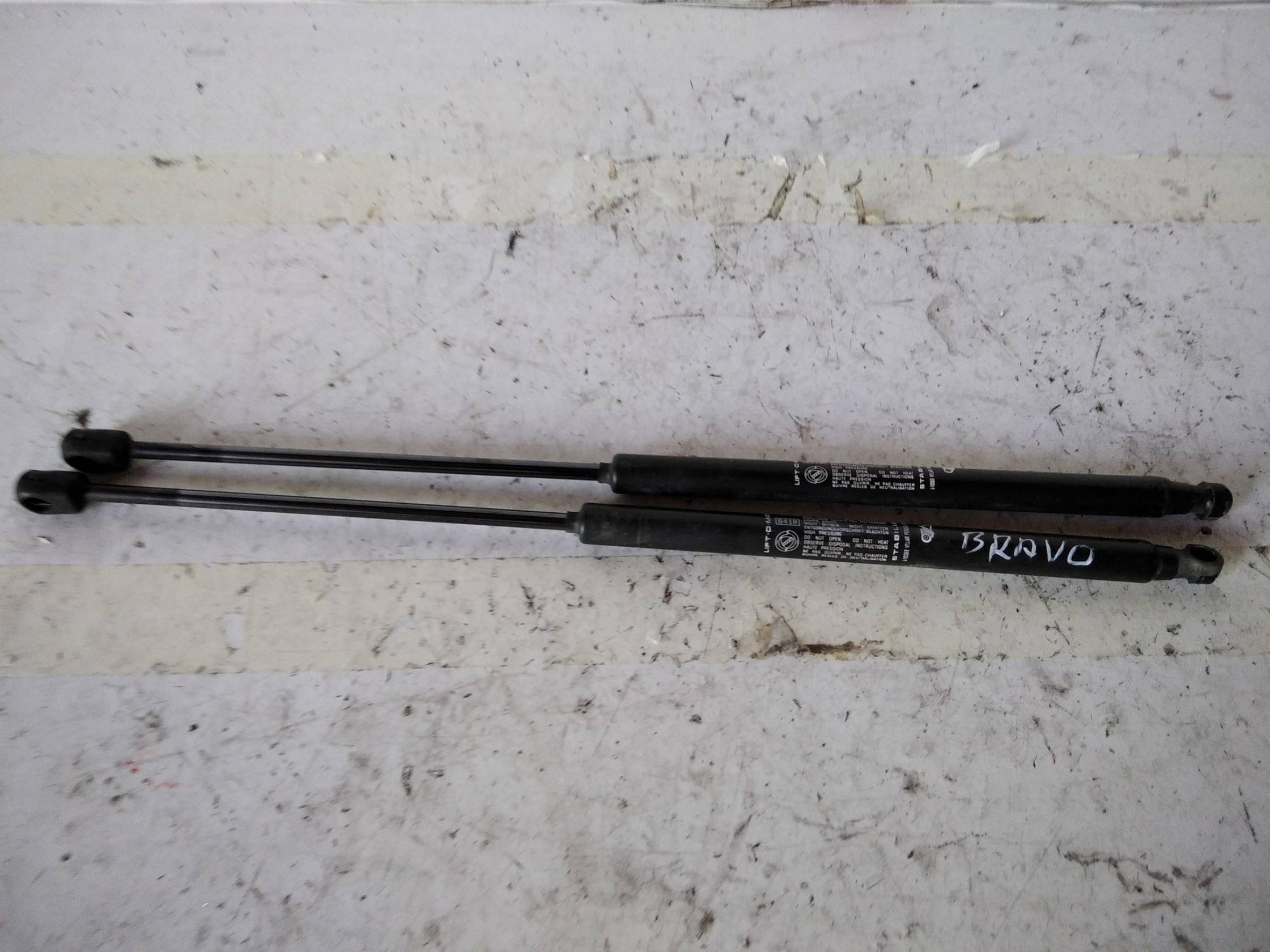 Asta ammortizzante portello post. sx.